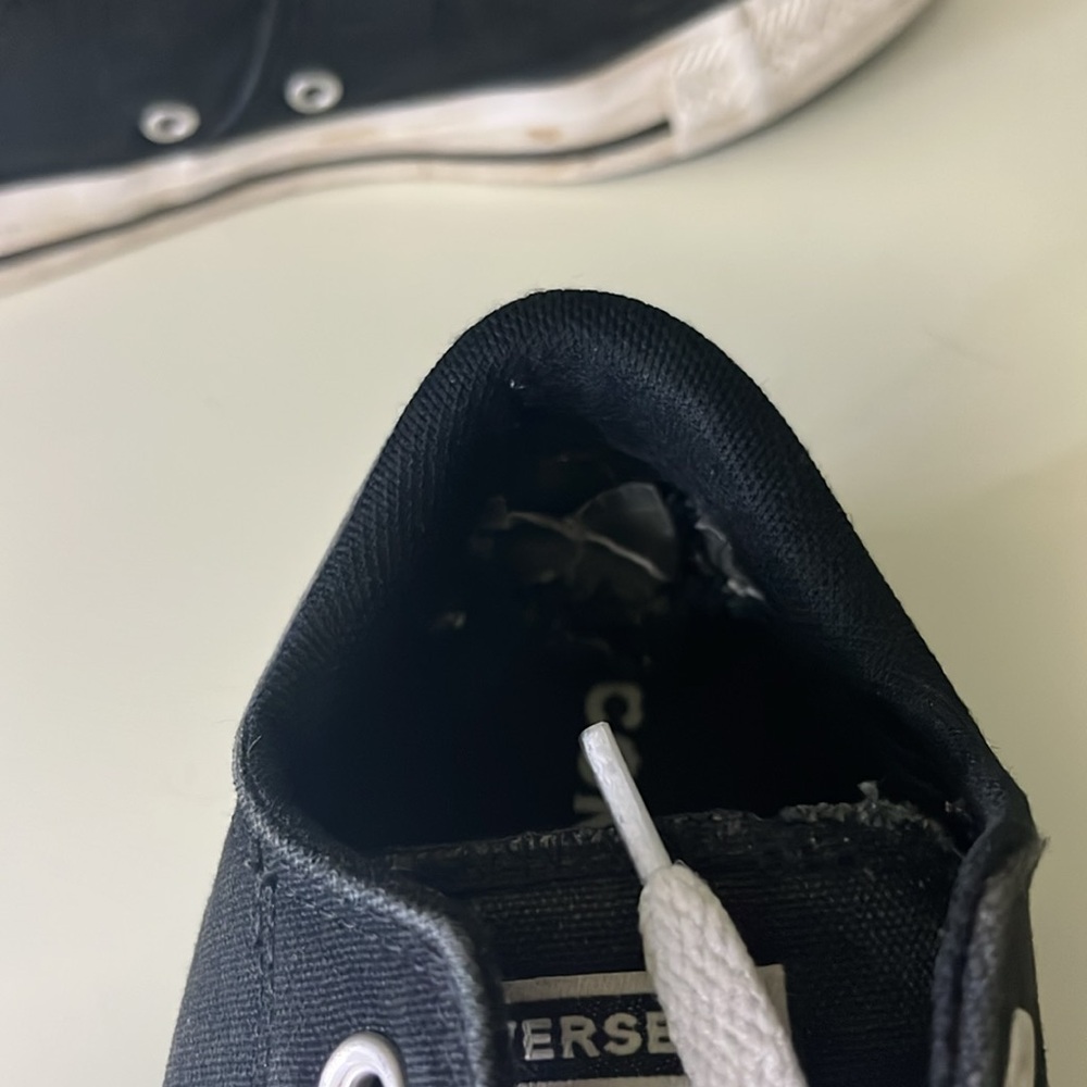 Converse Black and White Sneakers - Picture 3 of 3